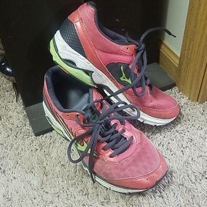 Mizuno running shoes.
